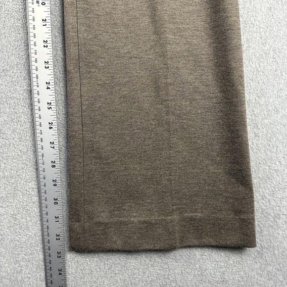 Talbots Pants Womens 6 Beige Bootcut Flare Stretch Soft Career Chino Trousers - Picture 6 of 10